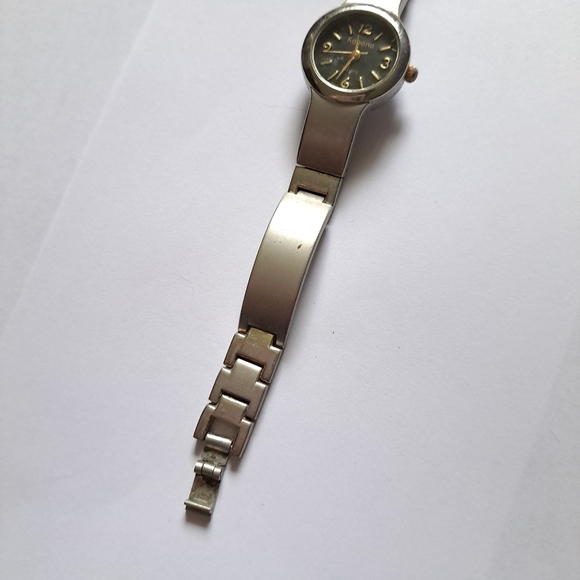 Kabana vintage black and silver metal watch - Picture 4 of 7